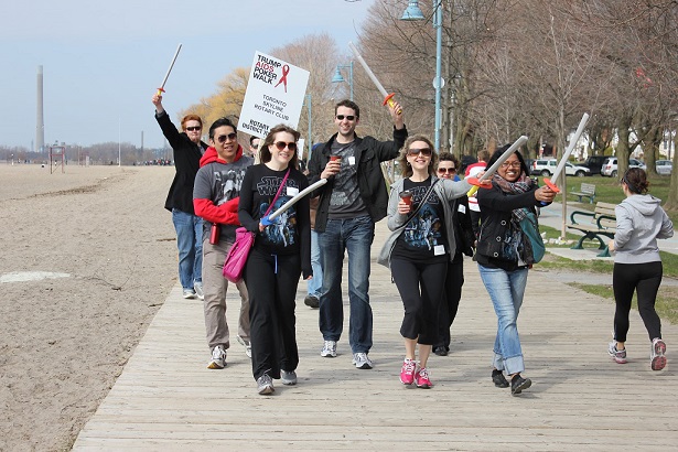 Trump Aids Poker Walk 2013